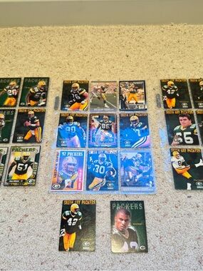 2002 Green Bay Packers Team Card Lot